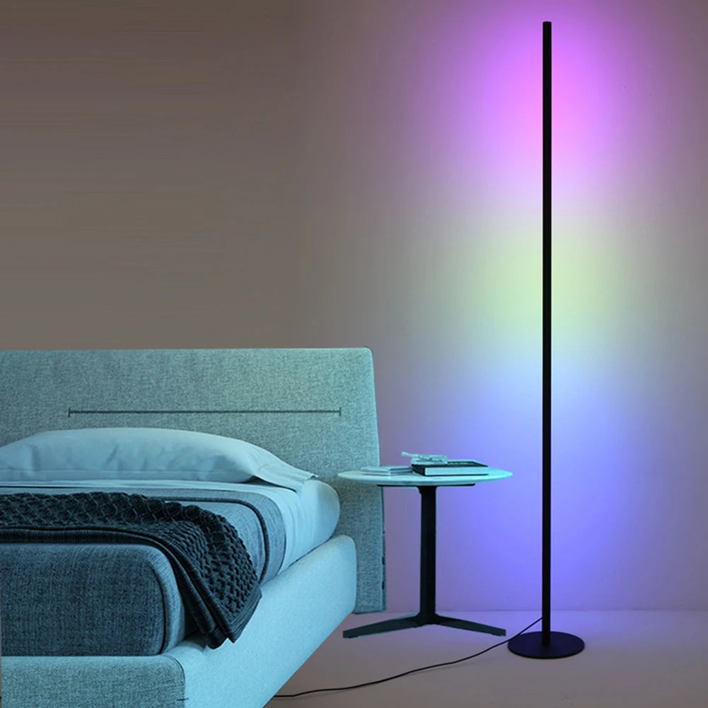 Modern LED Corner Lamp Remote Control