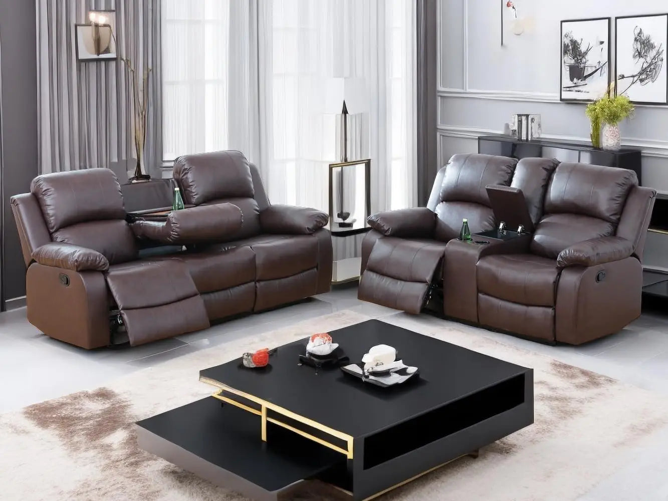 Sofa Living Room Furniture Reclining Couch