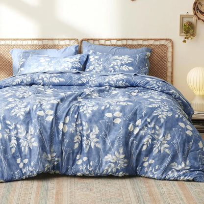 Bedsure Comforter Set - 7 Pieces Floral