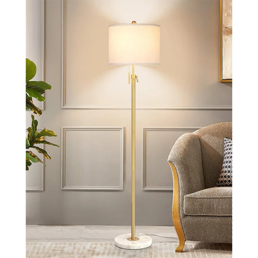 Modern Floor Lamp With Marble Base