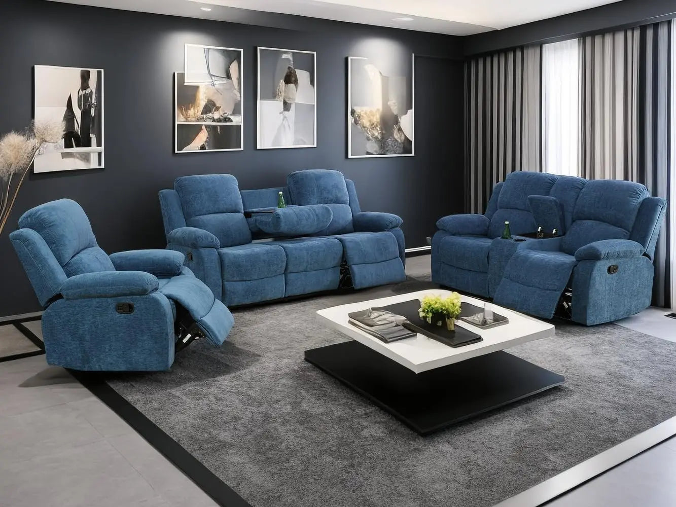 Sofa Living Room Furniture Reclining Couch