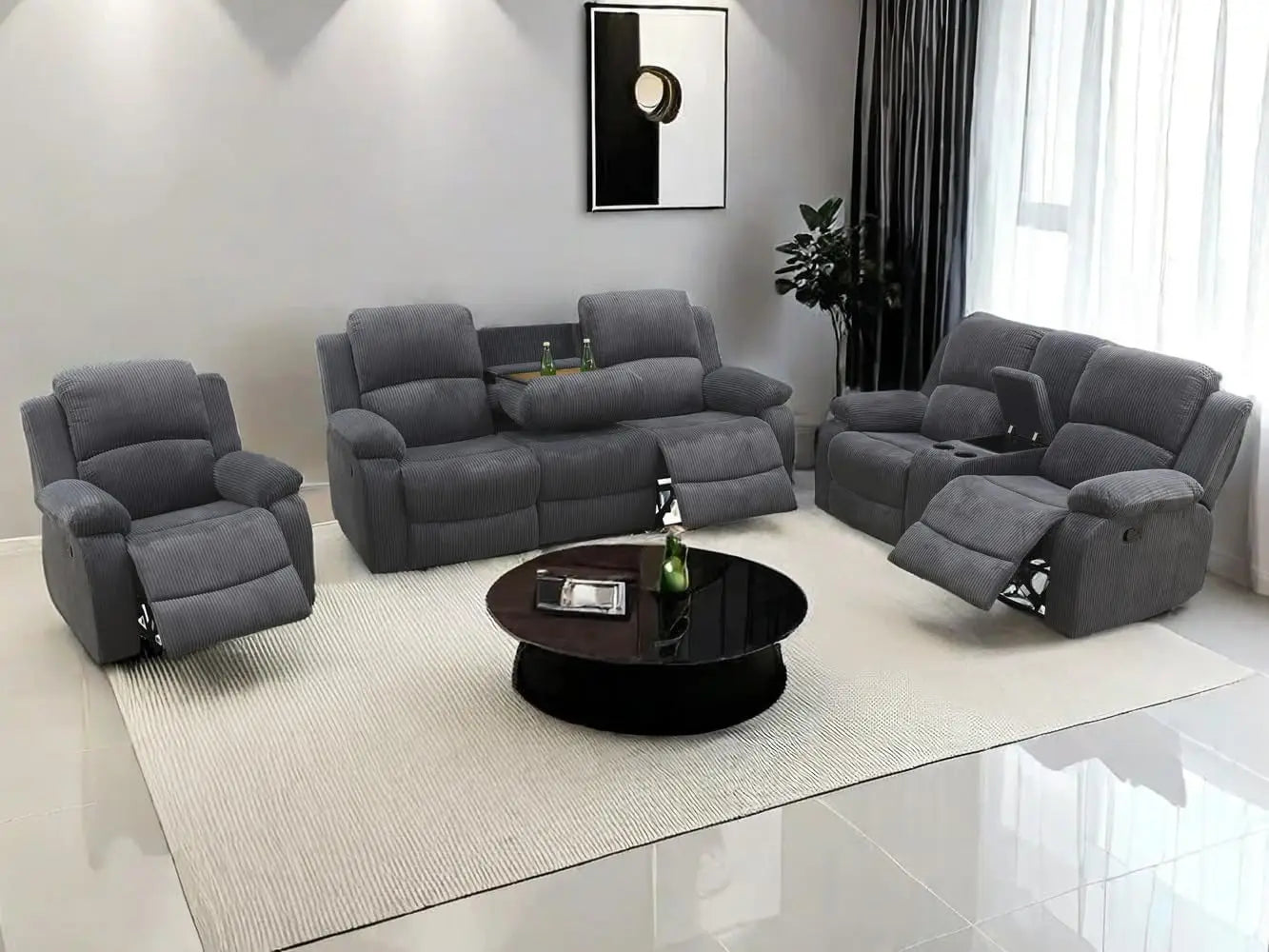 Sofa Living Room Furniture Reclining Couch