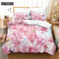 Red Rose Bedding Set Quilt Duvet Cover Comforter