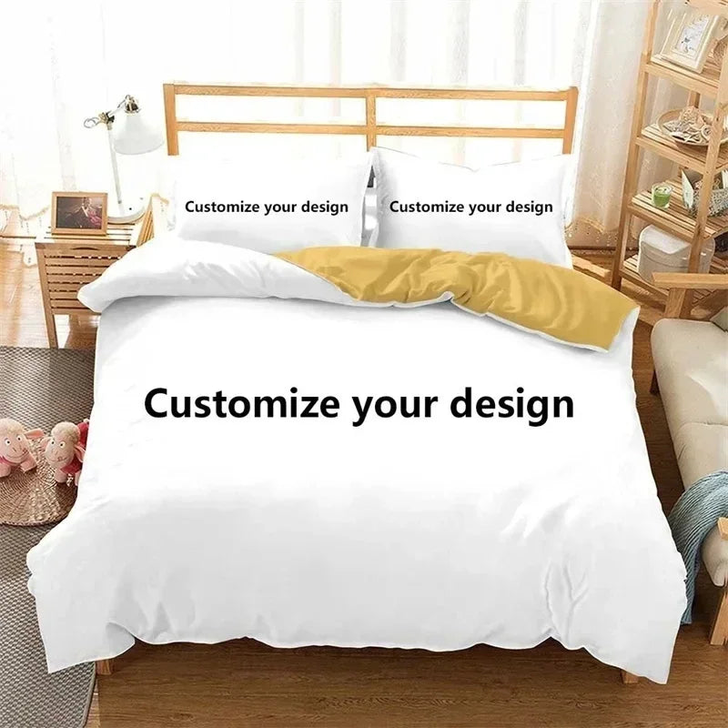 3D Custom Bedding Set Interesting Creative Customized