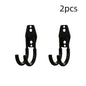 5 Size Heavy Duty Metal Hook Garage Organizer Wall Mount  Anti-slip Bicycle Hanger Hooks Storage Hook For Ladders Garden Tool