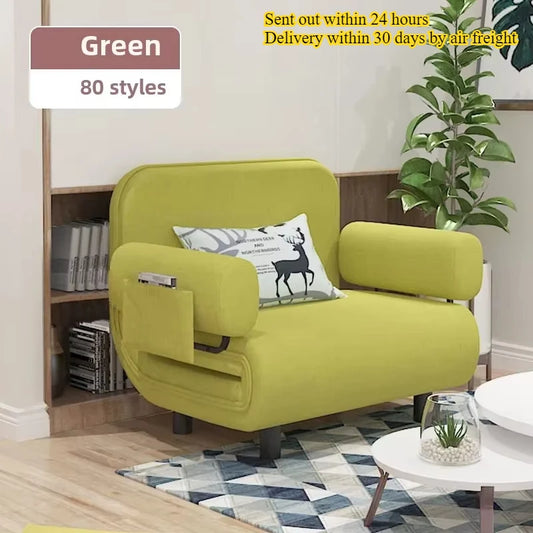 Folding sofa bed dual-purpose leisure Internet celebrity sofa nap simple sofa small apartment multi-functional simple bed