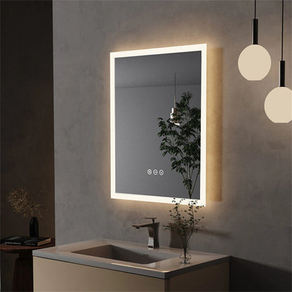 LED Bathroom Mirror with Backlit 400x500mm