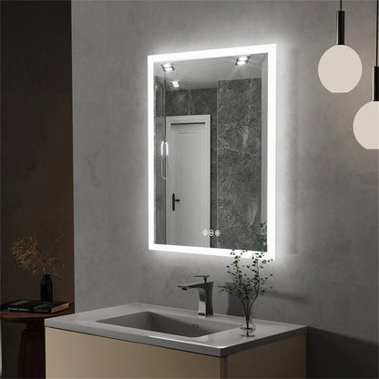 LED Bathroom Mirror with Backlit 400x500mm