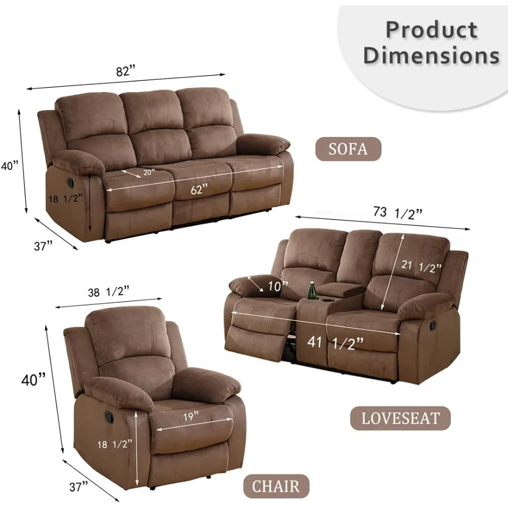 Sofa Living Room Furniture Reclining Couch