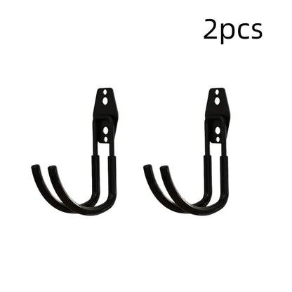 5 Size Heavy Duty Metal Hook Garage Organizer Wall Mount  Anti-slip Bicycle Hanger Hooks Storage Hook For Ladders Garden Tool