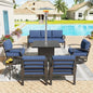 7 Piece Aluminum Patio Furniture Set