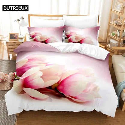 Red Rose Bedding Set Quilt Duvet Cover Comforter